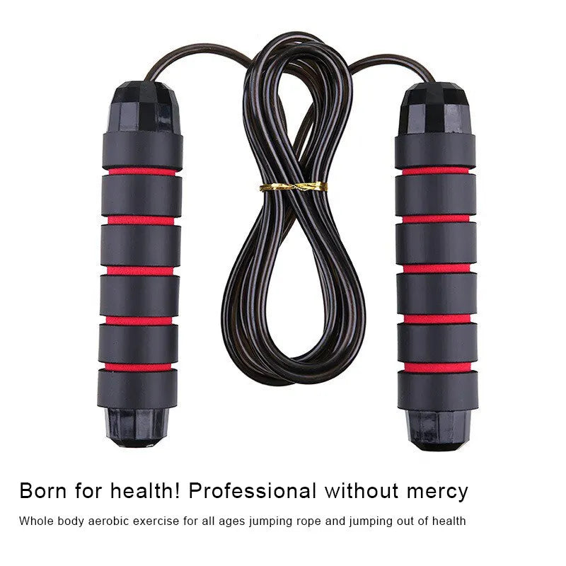 Skipping Rope - Tangle-Free, Rapid Steel Wires with Ball Bearings - For Gym, MMA, Boxing