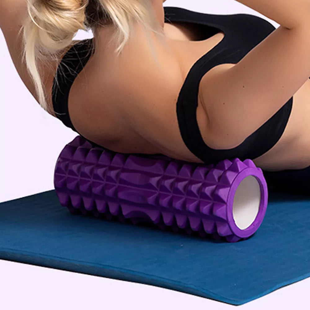 26cm Lightweight Foam Rollers - Provides Relief from Pain Fatigue, Improves Tissue Recovery - Massage Roller for Gym, Yoga & Pilates